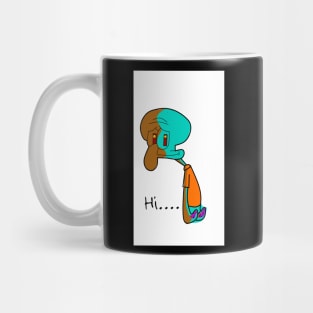 Squidward sad boy Mug